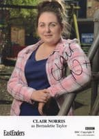 Claire Norris as Bernadette Taylor Eastenders Hand Signed Cast Photo