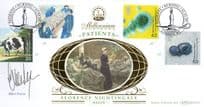 Claire Rayner Patients Florence Nightingale Benham Hand Signed FDC