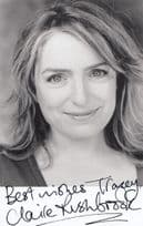 Claire Rushbrook My Mad Fat Diary BAFTA Whitechapel Hand Signed Photo