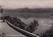 Classic Car On  Mountains at Ruten Norheimsund Hardanger Norway Postcard