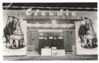 Claudia Fairground Fat Lady Weighing Novelty Old Scales Fair Vintage Photo