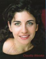 Claudia Weiske German Actress Hand Signed Photo