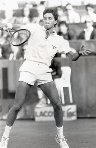 Claudio Mezzadri Italian Tennis Open 1987 Championship Large Press Photo