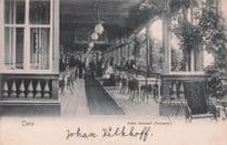 Cleve Hotel Maywald Terrase Antique German Postcard