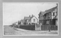 Cleveleys Avenue Garden City Lancashire Old Postcard
