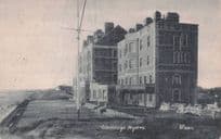 Cleveleys Hydro Telegraph Poles Lancashire Old Postcard