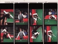 Cliff Thorburn Snooker Crucible World Championship 1982 Press Photo Sheet