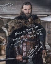 Clive Standen Vikings Large 10x8 Hand Signed Photo