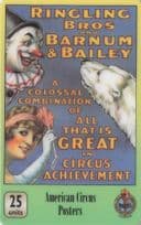 Clown Pierrot Glamour Lady Barnum & Bailey Rare Circus Phonecard