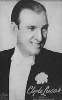 Clyde Lucas Jazz Band Leader Vintage Printed Signed Postcard