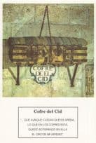 Cofre Del Cid Spain Spanish Coffin Postcard