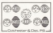 Colchester Frank PS in Victorian 1857 Repro Frank Postcard