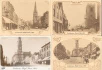 Colchester High Street North Hill Essex 4x Postcard s