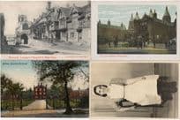 Colchester Military Birmingham Warwick New Hospital Nurse 4x Old Postcard s