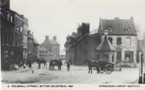 Colehill Street Sutton Coldfield Victorian View Birmingham Postcard