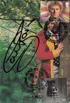 Colin Baker Dr Who Hand Signed BBC TV Postcard Photo