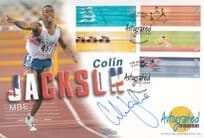 Colin Jackson Olympic Games Gold Medal Hand Signed FDC