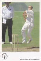 Colin Miller Victoria Australia TCCB Classic Cricket Photo Postcard