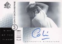 Colin Montgomerie Sign Of The Times Hand Signed 2001 SP Golf Autograph Card
