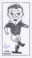 Colin Osmond Portsmouth Football Club FC Hand Signed Art Picture