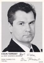 Colin Tarrant Insp Andrew Monroe ITV The Bill Hand Signed Cast Card Photo