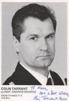 Colin Tarrant The Bill ITV Hand Signed Cast Card Photo
