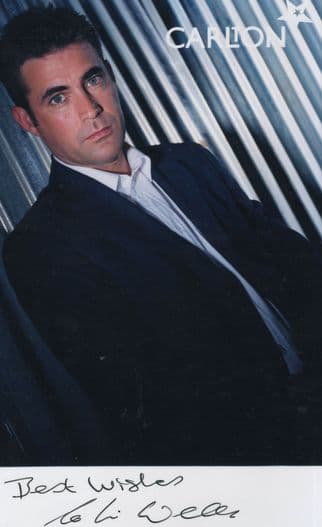 Colin Wells Crossroads Hand Signed Carlton TV Photo
