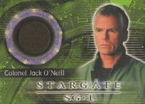 Colonel Jack O'Neill Stargate SG-1 Rare Prop Costume Card