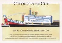 Colours Of The Cut Oxford Portland Cement Company Ship Postcard