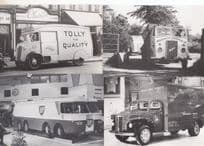 Commercial Vehicles Motor Show Essex Tolly Brewery Van BP Petrol 4x Postcard s