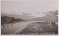 Compton Bay Freshwater Isle Of Wight Vintage Real Photo Postcard