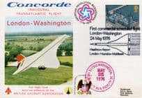 Concorde 1st London To Washington Flight Rare 1976 First Day Cover