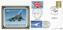 Concorde First & Last Flights Benham LTD TO 100 FDC