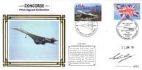Concorde Pilot Collection Captain Christopher Morley Benham Hand Signed FDC