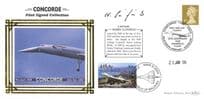 Concorde Pilot Collection Captain Harry J Linfield Benham Hand Signed FDC
