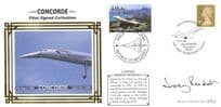 Concorde Pilot Collection Captain Jeremy Rendall Benham Hand Signed FDC
