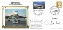 Concorde Pilot Collection Captain Tim Orchard Benham Hand Signed FDC