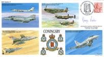 Coningsby RAF Station 83 Squadron George Baxter LTD TO 100 Hand Signed FDC