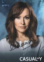 Connie Beauchamp Casualty RARE Alternative Hand Signed Cast Card Photo