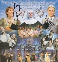 Connie Fisher Michael Praed Maggie Preece The Sound Of Music Signed Theatre Flyer