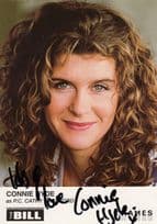 Connie Hyde as PC Cathy Bradford ITV The Bill Hand Signed Cast Card Photo