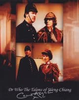Conrad Asquith The Talons Of Weng Chai Dr Who 10x8 Hand Signed Photo