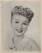 Constance Carpenter The King And I WW2 Actress Hand Signed Photo