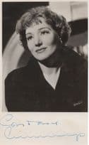 Constance Cummings Signed Old Photo