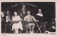 Cooney's Famous Entertainers LGBT Music Hall Accordion Old Postcard