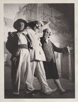 Copenhagen Denmark Circus Clown Pantomime Antique Big Press Photo