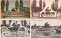 Copenhagen Denmark The Gefion Fountain 4x Old Postcard s