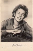 Cornell Borchers Antique Hand Signed Postcard