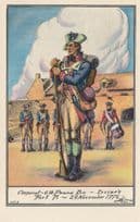 Corporal 6th Penna Division at Fort Tilbury Canada Uniform Postcard