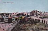 Cortoba Station Yard Spain Old Railway Spanish Rare Postcard